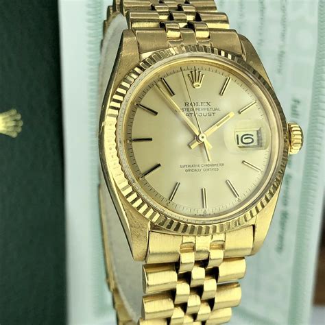 vintage gold rolex ring|rolex 18k gold watch price.